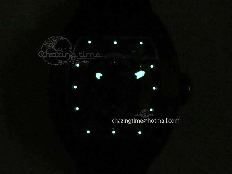 Reliable RM052 Skull Ceramic Black Inner Bezel Skeleton Dial On Black Rubber Strap MIYOTA8215 KVF 9574