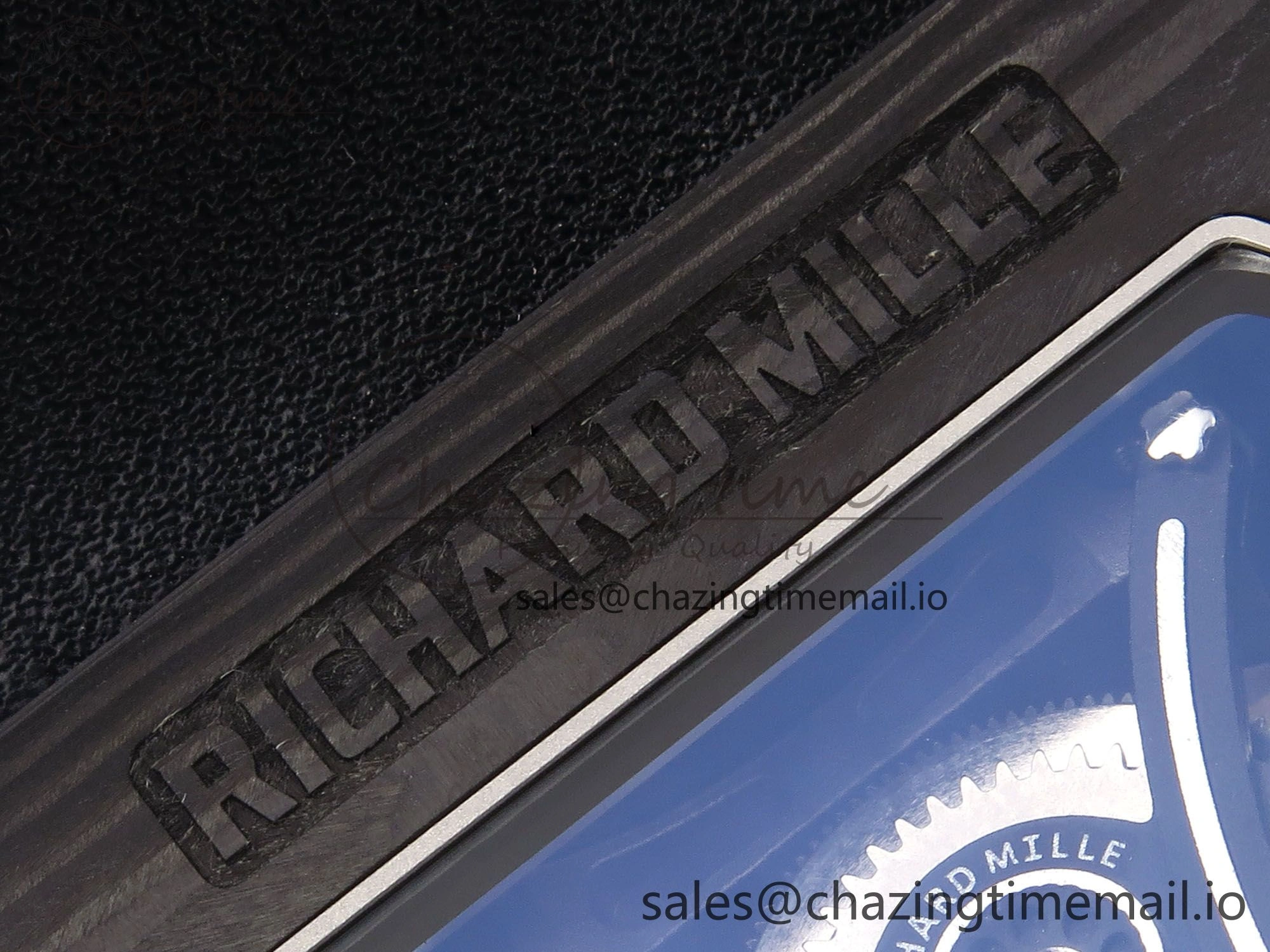 Minimalist RM053-01 Real Forge Carbon JBF Best Edition Skeleton Dial on Blue Nylon Strap Asian Movement 9259