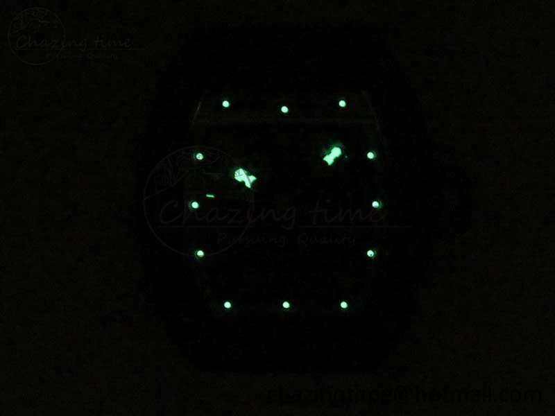 Functional RM055 Carbon Case KVF Best Edition Skeleton Dial Blue Crown On Rubber Strap MIYOTA 9496