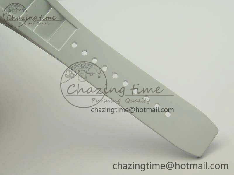 Attractive RM055 Carbon Case KVF Best Edition Skeleton Dial Gold Inner Bezel On Rubber Strap MIYOTA 9502