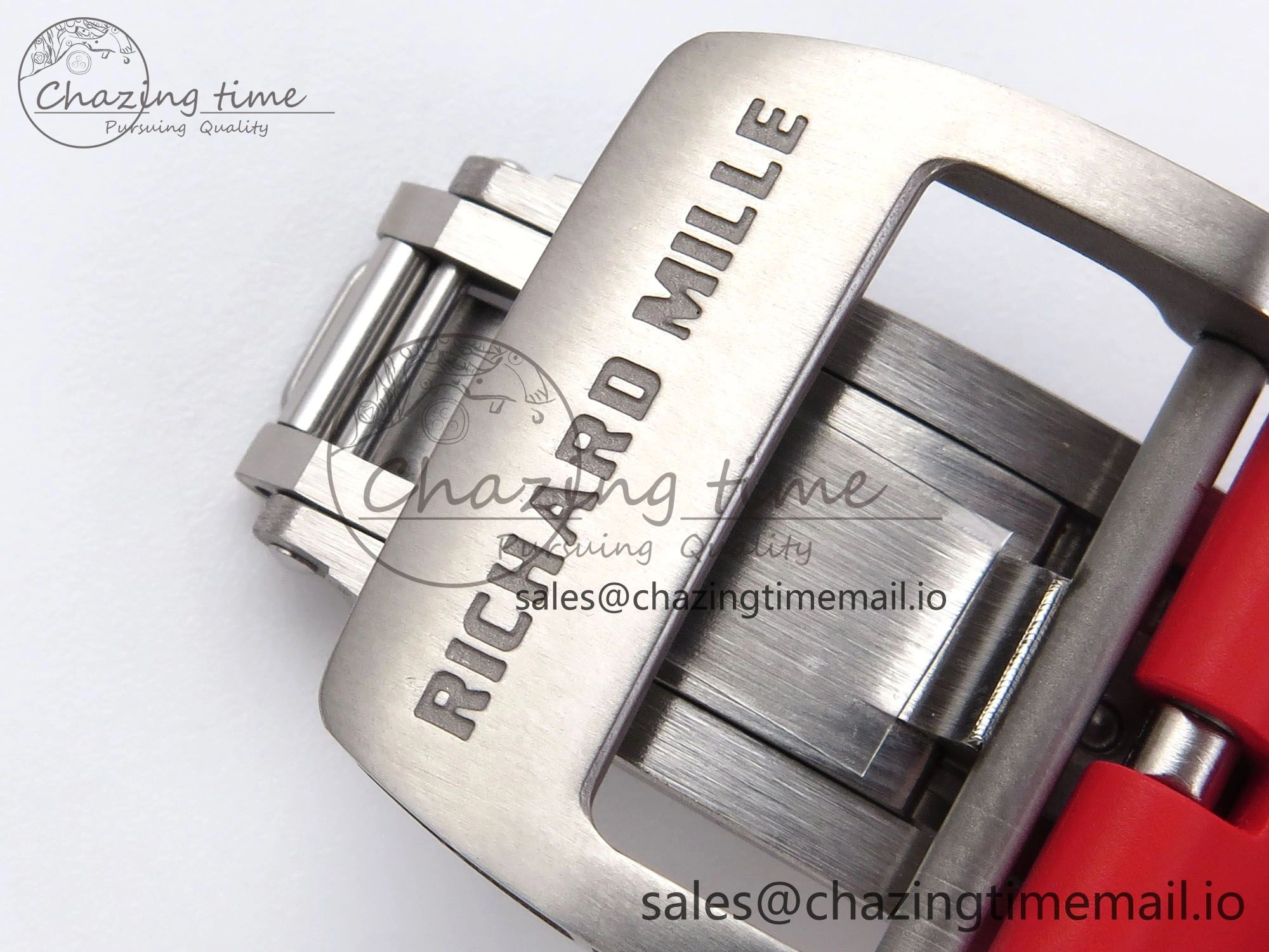 RM055 NTPT APSF 1:1 Best Edition Black Bezel Red Crown on Rubber Strap RMUL2 Super Clone ModernLook 9235