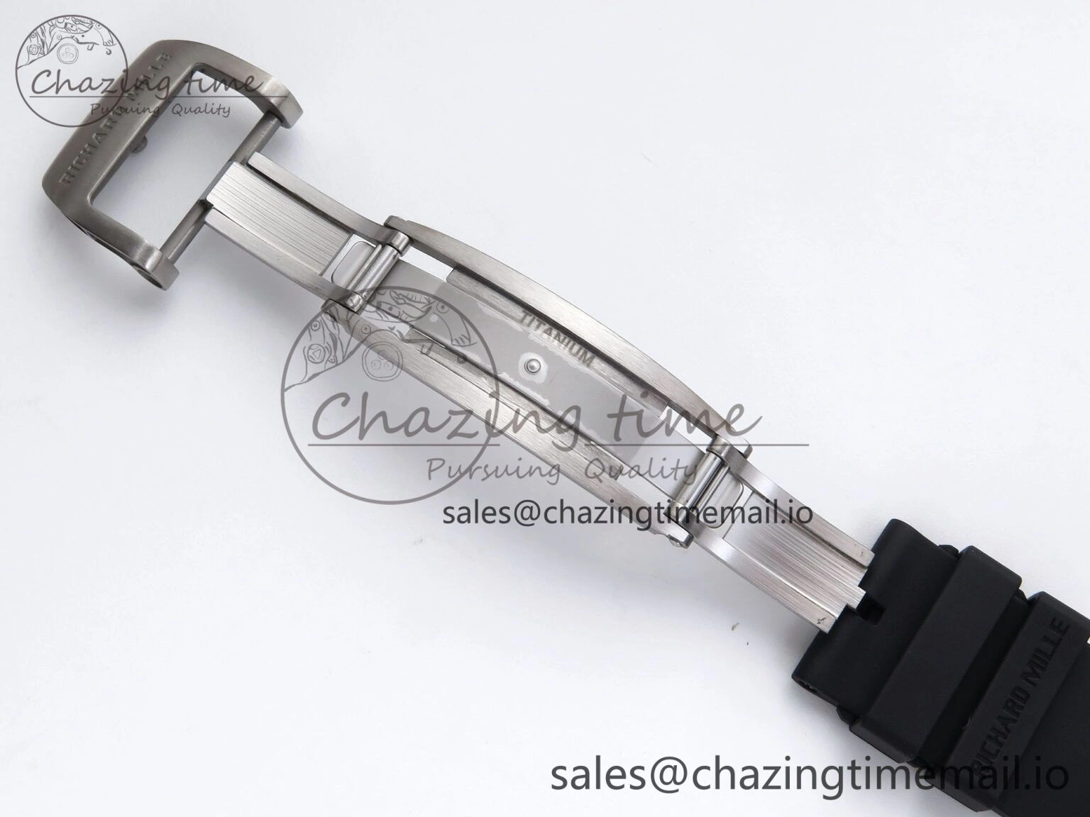 RM055 NTPT APSF 1:1 Best Edition RG Bezel Black Crown on Rubber Strap RMUL2 Super Clone FastDry 9232
