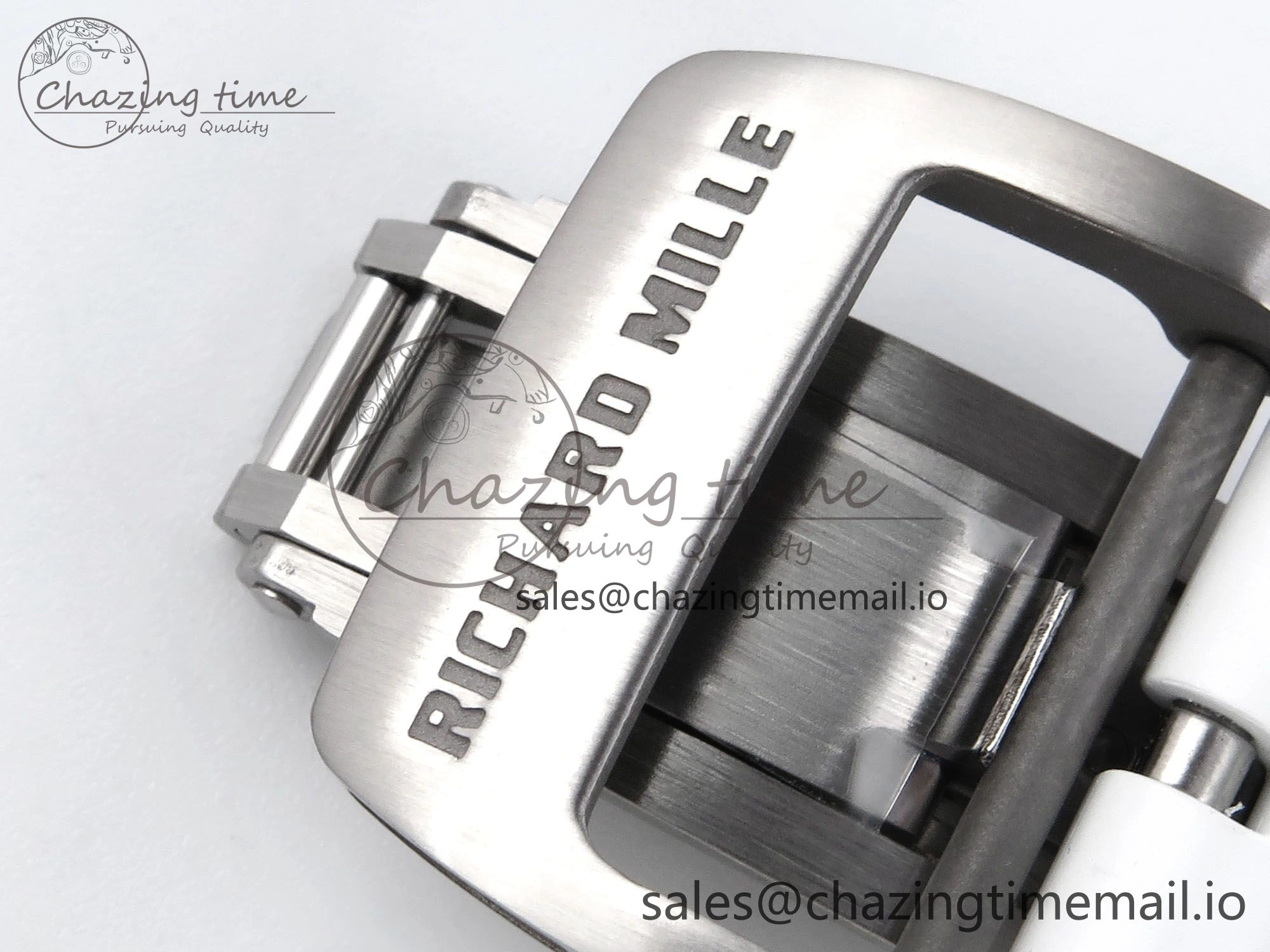 SportInspired RM055 NTPT APSF 1:1 Best Edition White Bezel Red Crown on Rubber Strap RMUL2 Super Clone 9234
