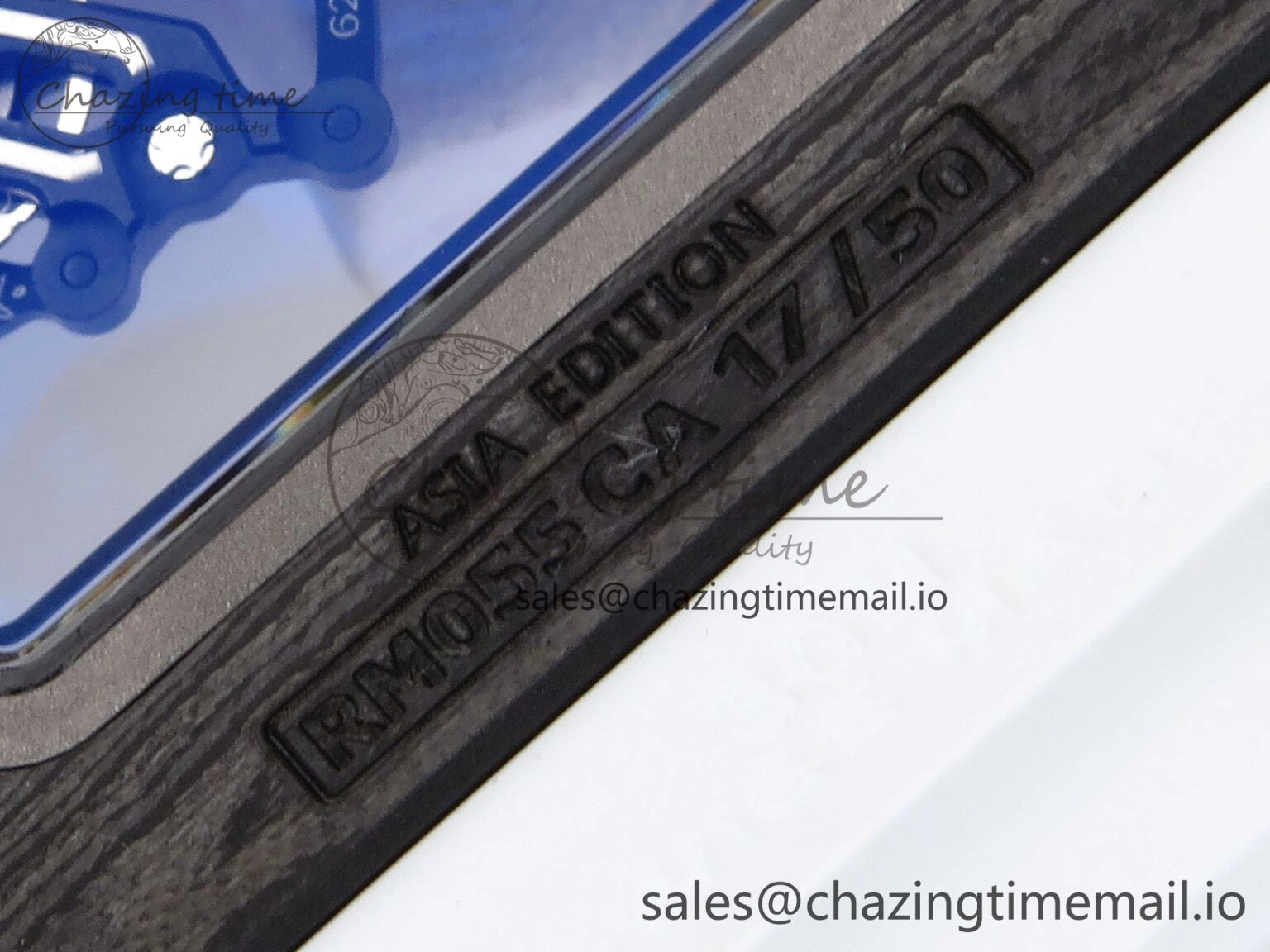 SportInspired RM055 NTPT APSF 1:1 Best Edition White Bezel Red Crown on Rubber Strap RMUL2 Super Clone 9234
