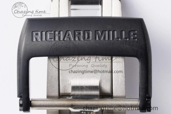 Modern RM055 NTPT BBR Best Edition Skeleton White Dial on White Rubber Strap Clone RMUL2 V 9358