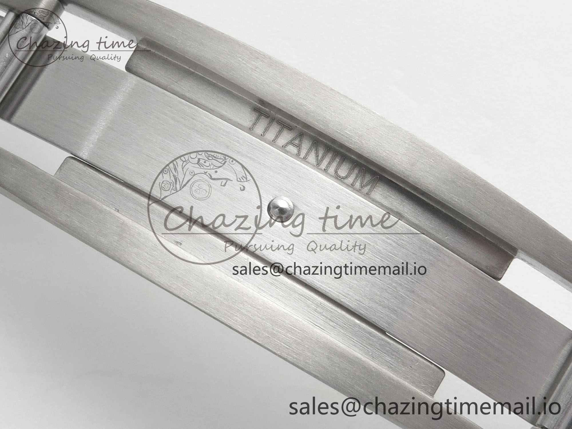 RM055 NTPT KVF 1:1 Best Edition Blue White Inner Bezel Blue Crown on White Rubber Strap RMUL2 Super Clone Affordable 9175