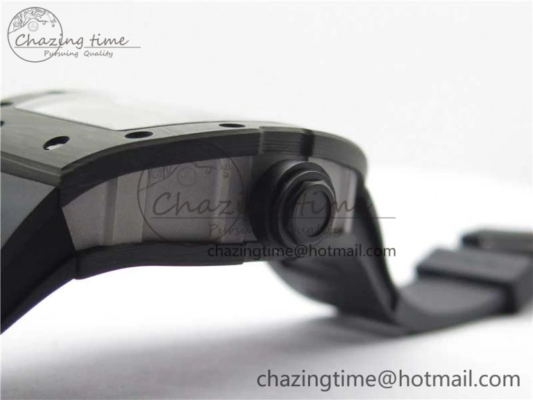 Versatile RM055 NTPT KVF Best Edition Skeleton Dial Black Crown on Black Rubber Strap MIYOTA8215 V 9427