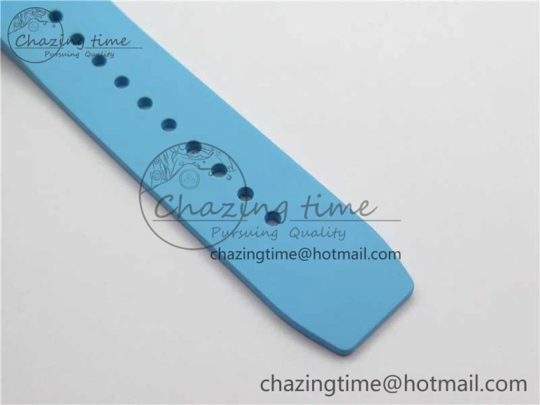 Soft RM055 NTPT KVF Best Edition Skeleton Dial Blue on Blue Rubber Strap MIYOTA8215 V 9415