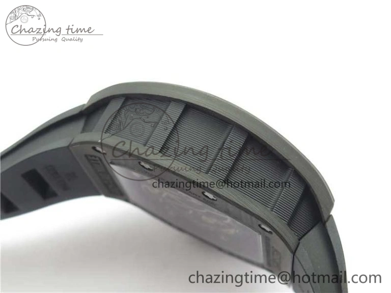 StreetReady RM055 NTPT KVF Best Edition Skeleton Dial Gold on Black Rubber Strap MIYOTA8215 V 9411