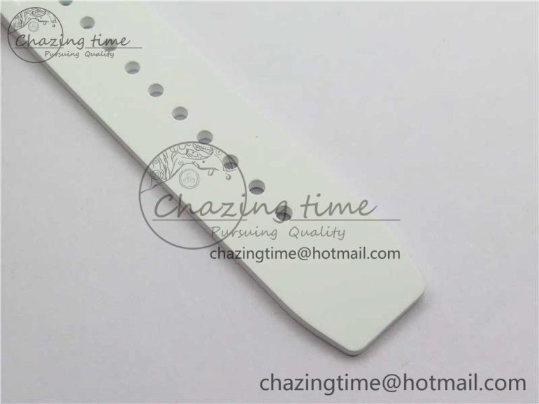 Snug RM055 NTPT KVF Best Edition Skeleton Dial Red Crown on White Rubber Strap MIYOTA8215 V 9412