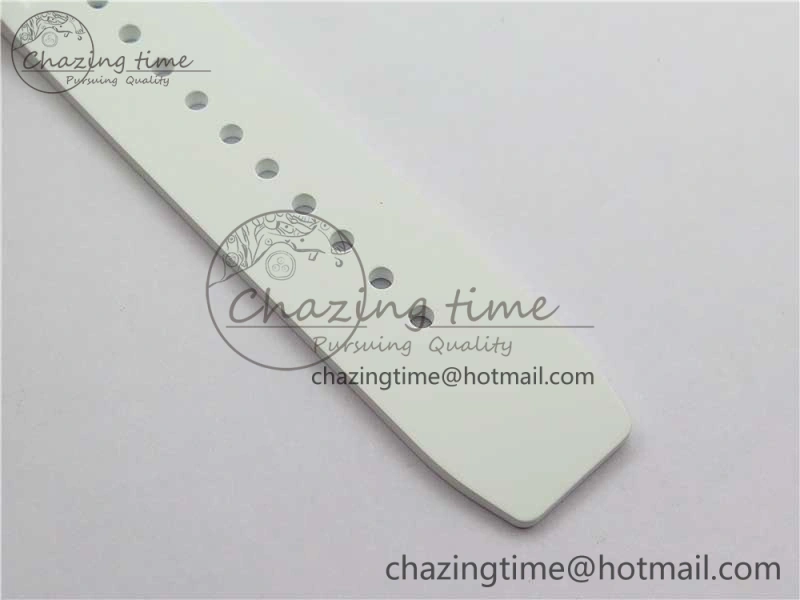 Snug RM055 NTPT KVF Best Edition Skeleton Dial Red Crown on White Rubber Strap MIYOTA8215 V 9412