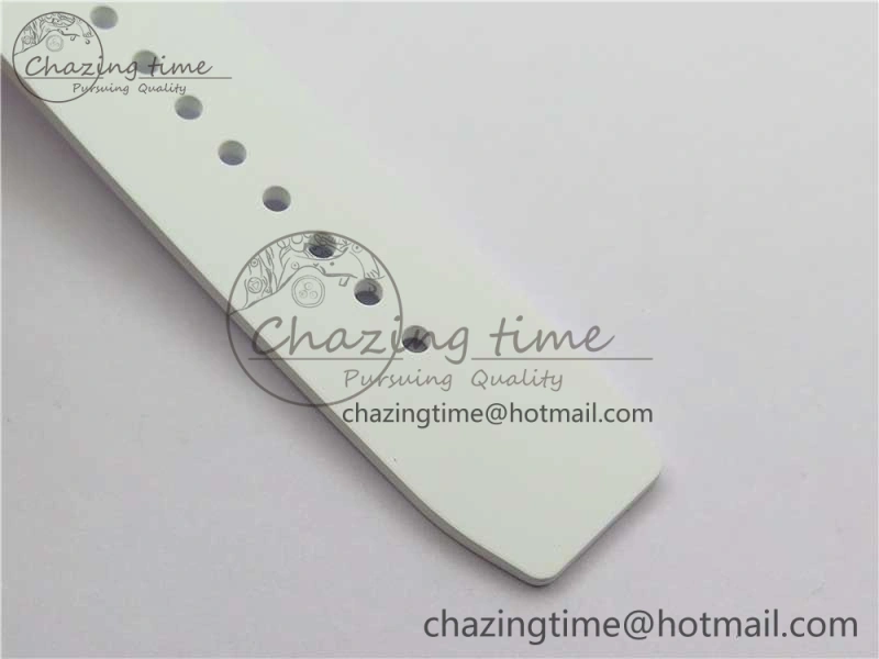 Snug RM055 NTPT KVF Best Edition Skeleton Dial Red Crown on White Rubber Strap MIYOTA8215 V 9412