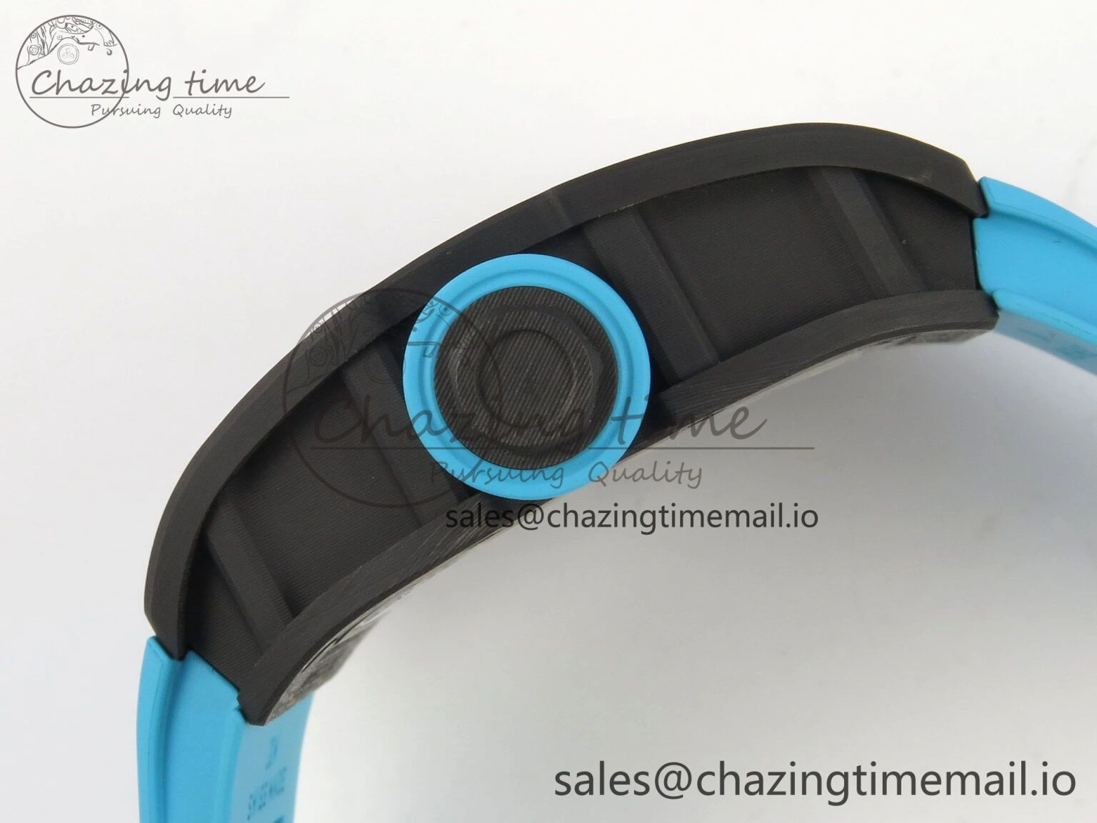 RM055 NTPT Yas Marina Circuit Edition MLF 1:1 Best Edition on Blue Rubber Strap RMUL2 Super Clone Versatile 9172