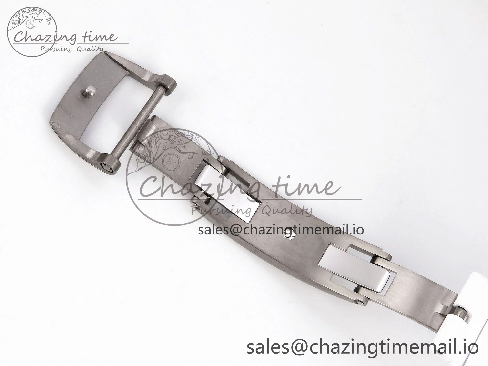 RM055 NTPT ZF 1:1 Best Edition White Bezel Red Crown on White Rubber Strap RMUL2 Super Clone Affordable 9269