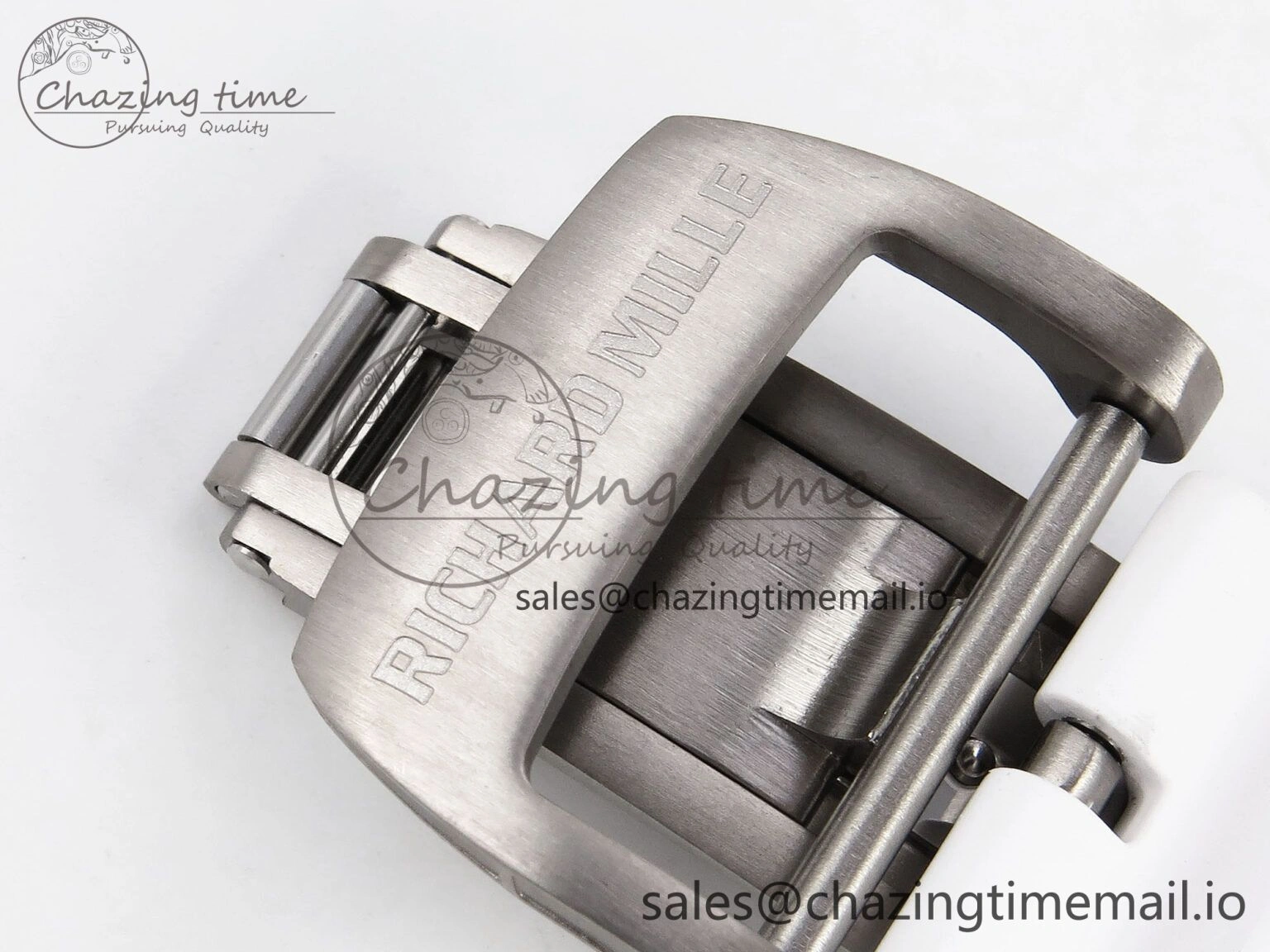 RM055 NTPT ZF 1:1 Best Edition White Bezel White Crown on Rubber Strap RMUL2 Super Clone Popular 9279