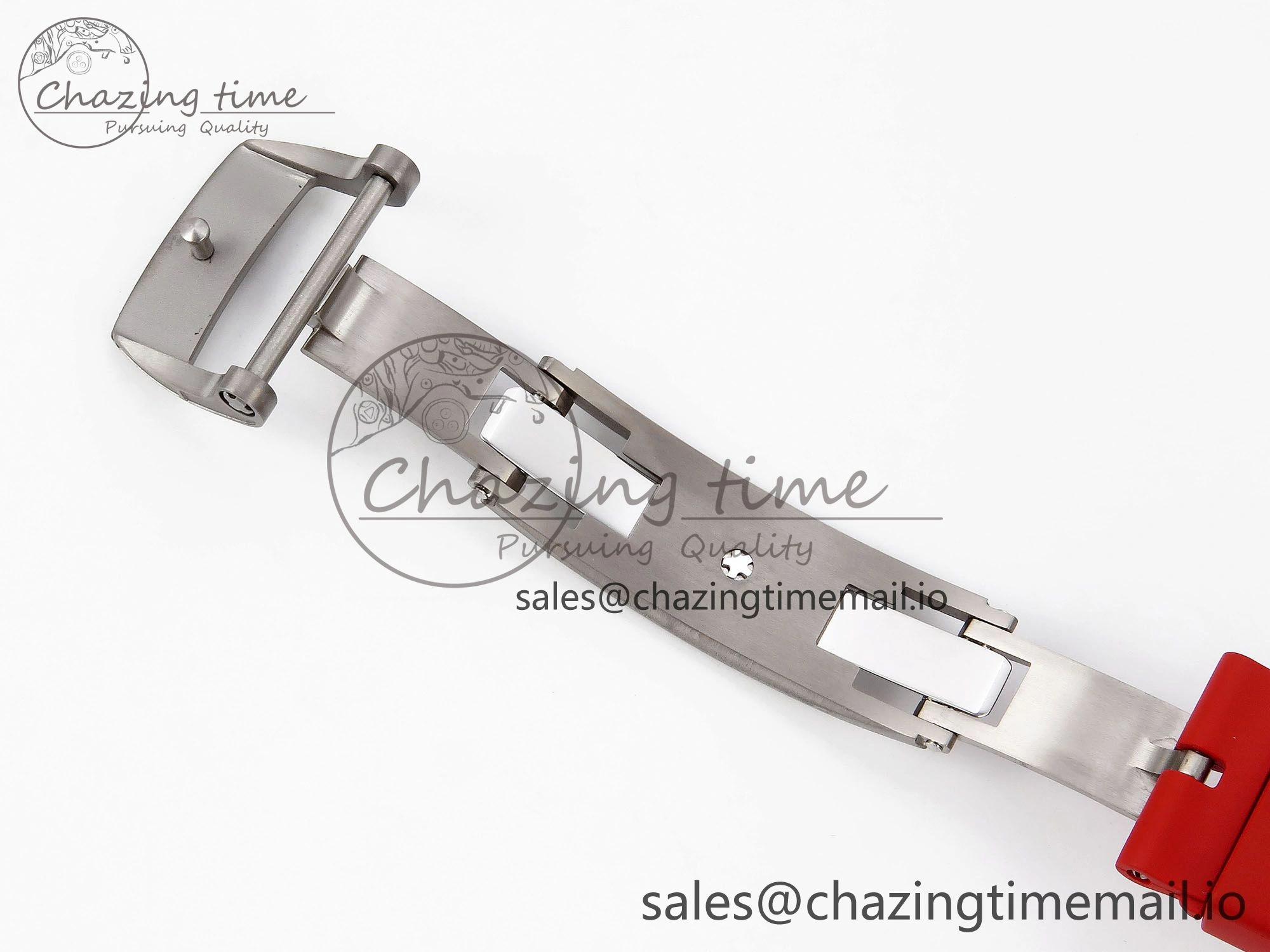 RM055 NTPT Ti ZF 1:1 Best Edition Black Bezel Black Crown on Rubber Strap RMUL2 Super Clone WrinkleFree 9277