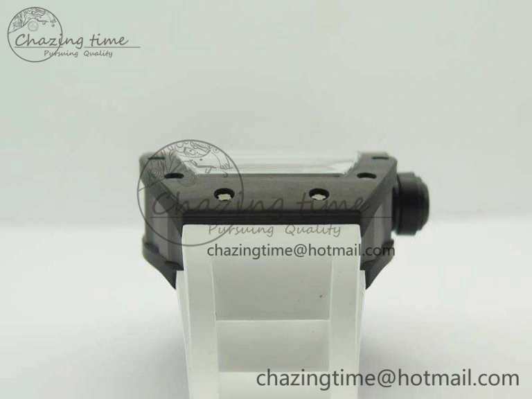 RM055 TI Case KVF Best Edition Skeleton Dial White Inner Bezel Black On Rubber Strap MIYOTA Attractive 9503