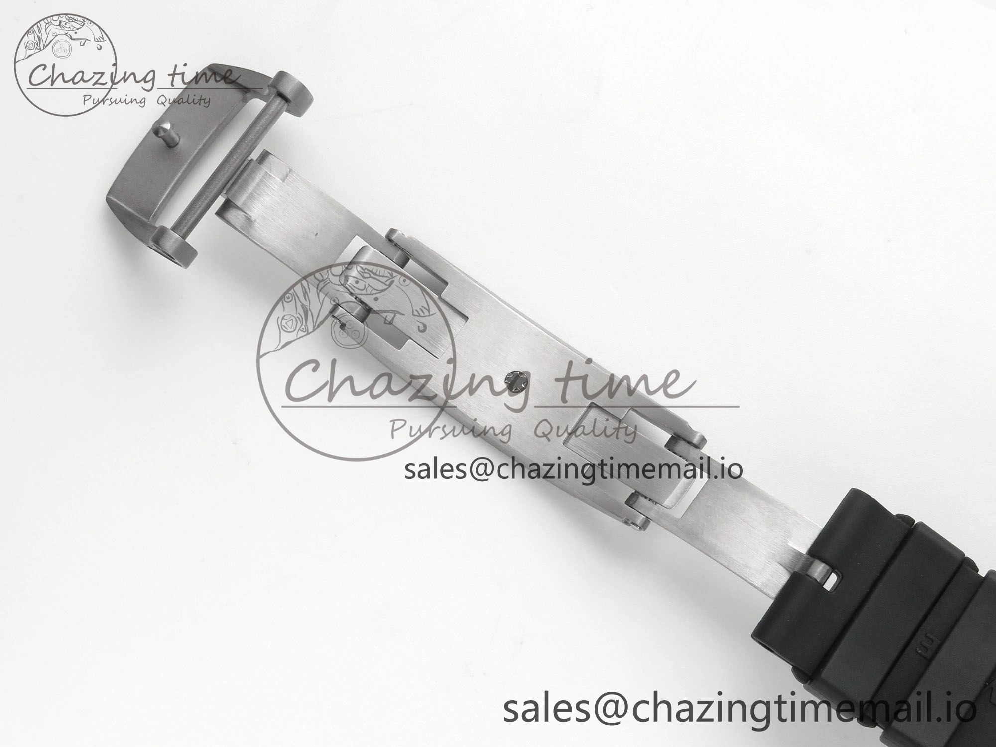 Lightweight RM055 Ti NTPT KVF 1:1 Best Edition White Red Inner Bezel Black Crown on Black Rubber Strap RMUL2 Super Clone 9177