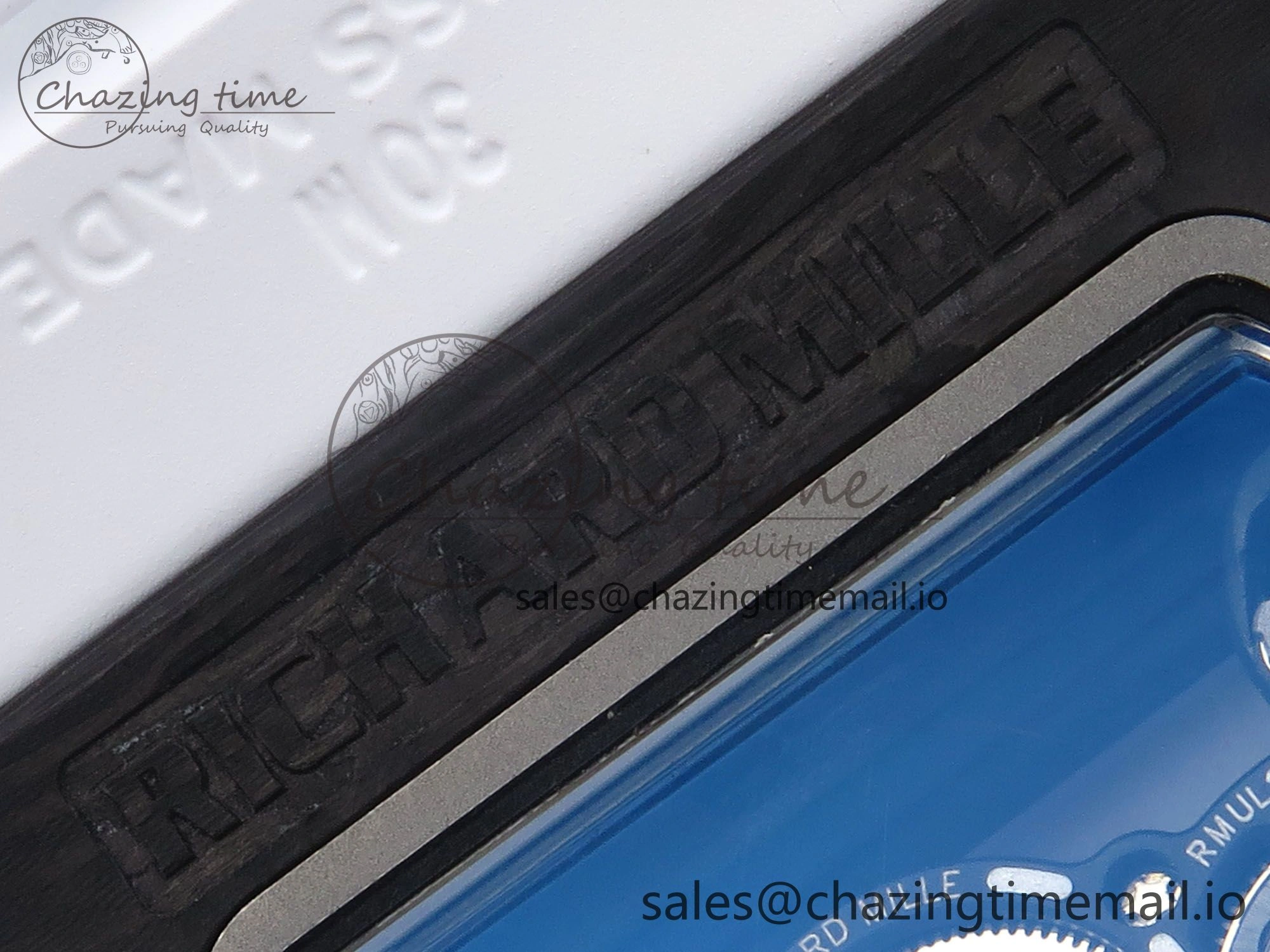RM055 Ti NTPT UOKF 1:1 Best Edition White Red Inner Bezel White Crown on White Rubber Strap RMUL2 Super Clone Sleek 9227