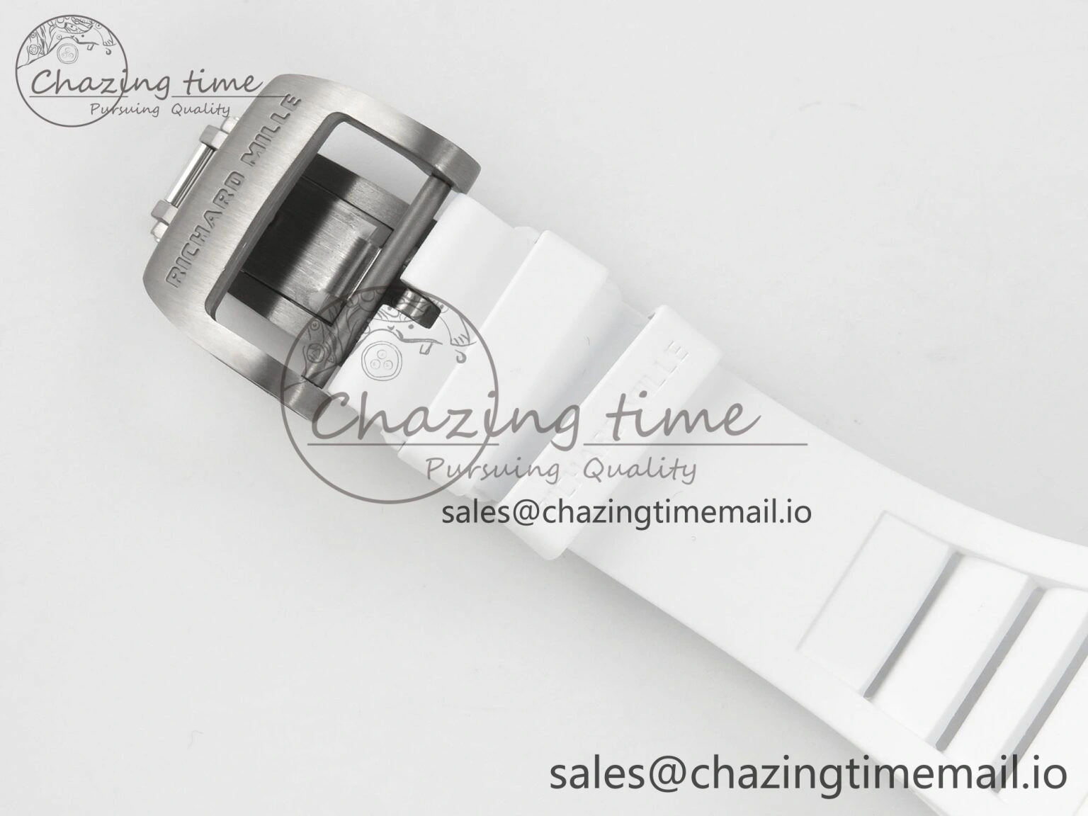 RM055 White Ceramic APSF 1:1 Best Edition Skeleton Dial on White Rubber Strap RMUL2 Super Clone Colorful 9178