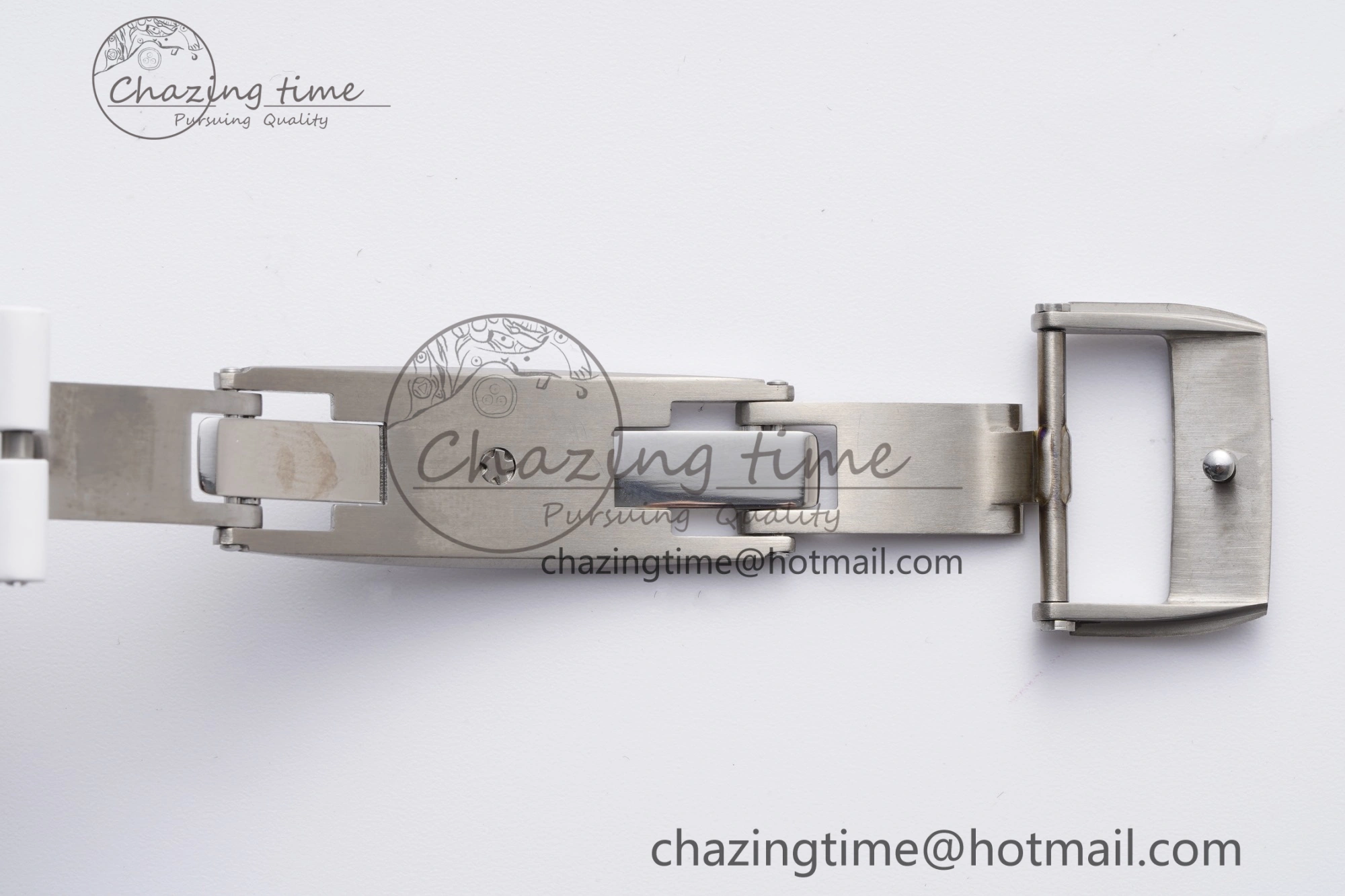Packable RM055 White Ceramic BBR Best Edition Skeleton Dial on White Rubber Strap Clone RMUL2 V 9357