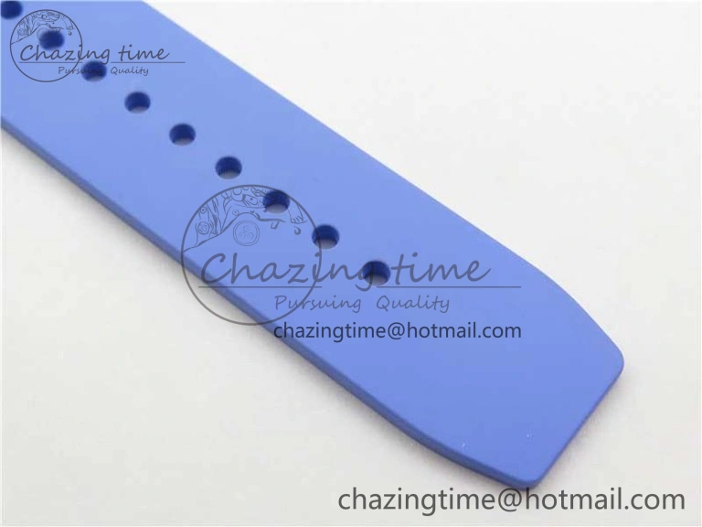 Unisex RM055 White Ceramic KVF Best Edition Skeleton Dial Blue on Rubber Strap MIYOTA8215 V 9410