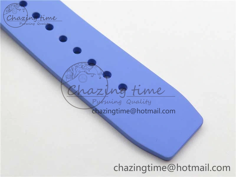 Unisex RM055 White Ceramic KVF Best Edition Skeleton Dial Blue on Rubber Strap MIYOTA8215 V 9410