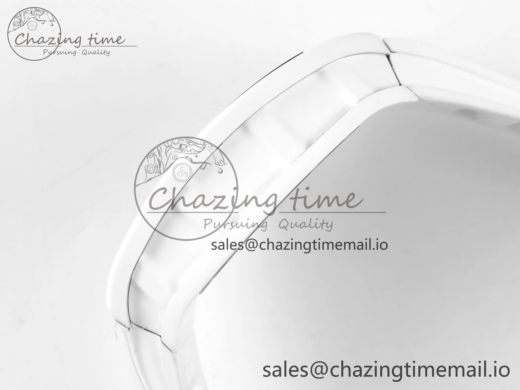 Packable RM055 White Ceramic RMF Best Edition Skeleton Dial On White Rubber Strap RMUL2 Super Clone 9221