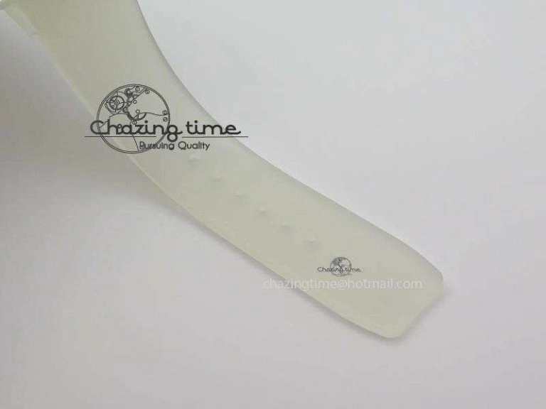 RM056 RMF Red Inner Bezel Skeleton Dial On Transparent Rubber Strap MIYOTA SunProtective 9581