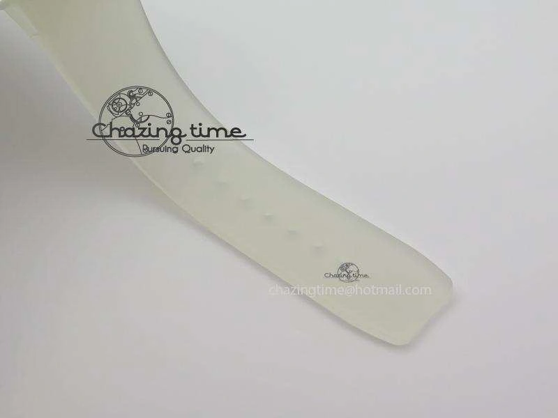 RM056 RMF Red Inner Bezel Skeleton Dial On Transparent Rubber Strap MIYOTA SunProtective 9581