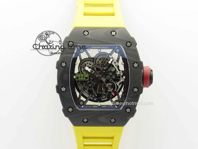 Minimalist RM056 RMF White Inner Bezel Skeleton Dial On Transparent Rubber Strap MIYOTA 9583