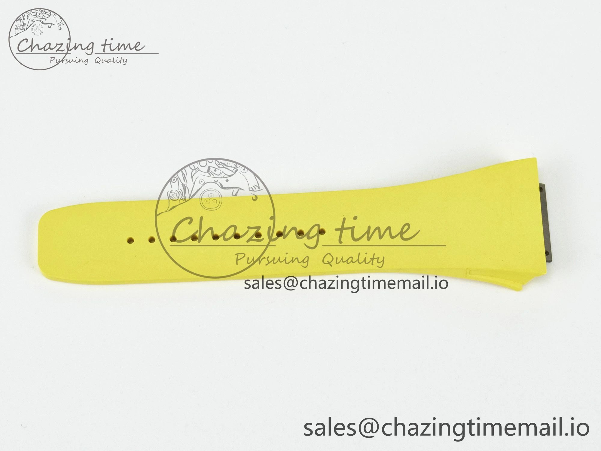 RM061 1:1 Best Edition Yellow Rubber Strap (Fits the Gen size) Refined 9189