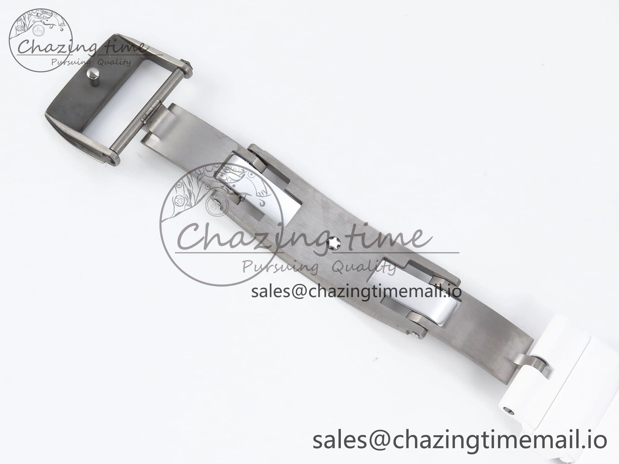 RM061 White Ceramic ZF 1:1 Best Edition on White Rubber Strap RMUL2 Super Clone Elegant 9205
