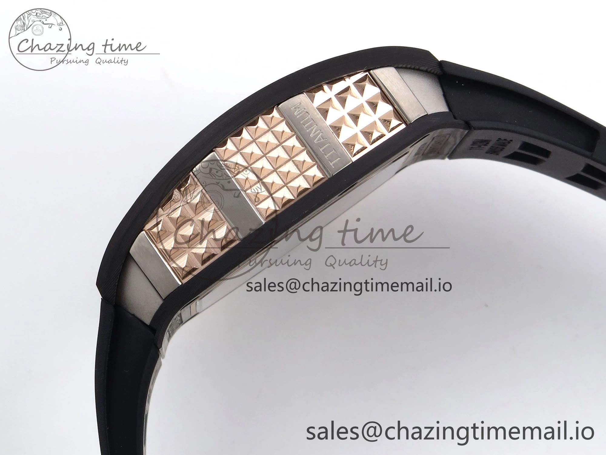 RM066 Real Forge Carbon RG YSF 1:1 Best Edition Skeleton Dial on Black Rubber Strap Asian Tourbillon AllSeason 9246