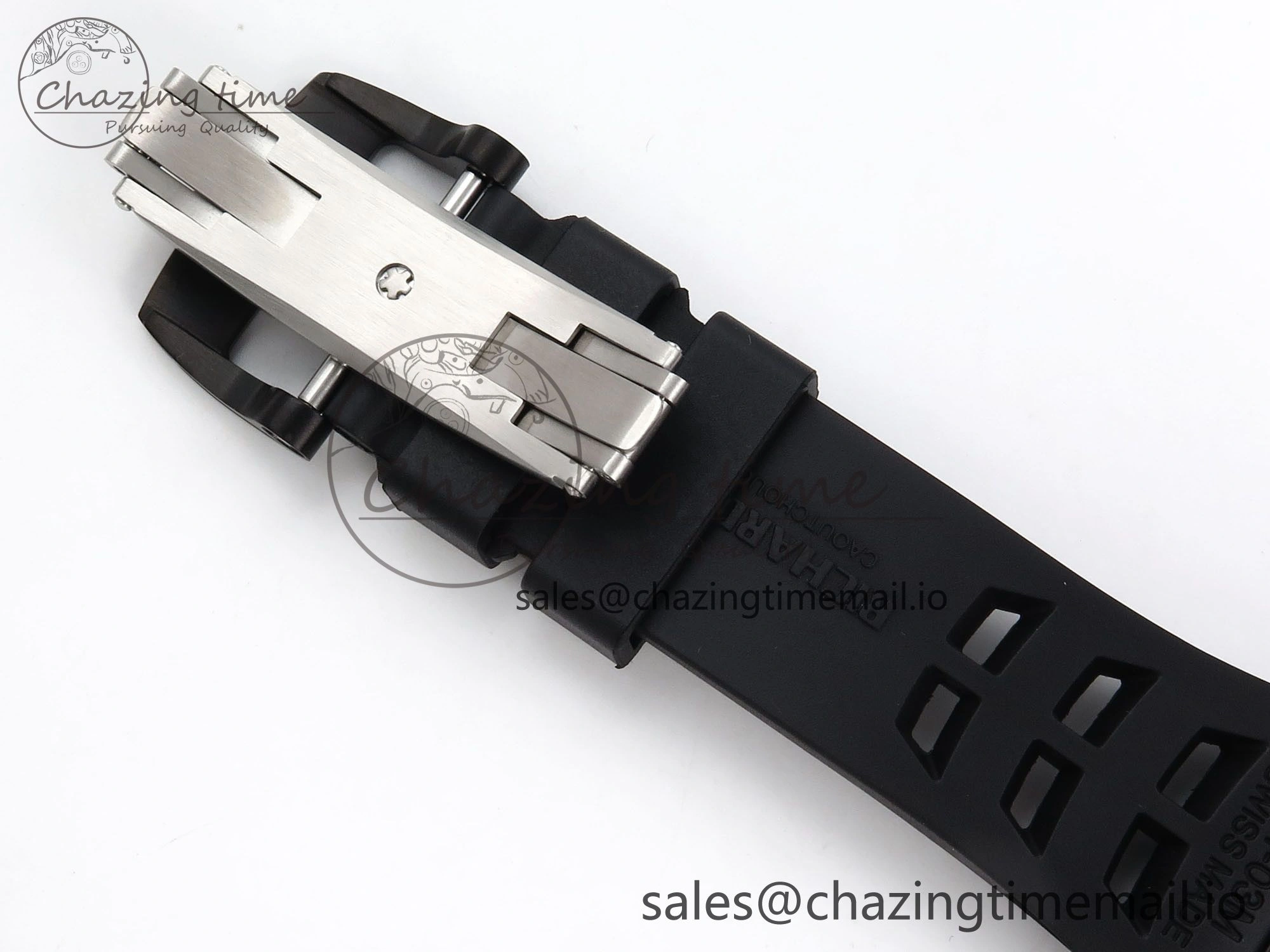 RM066 Real Forge Carbon RG YSF 1:1 Best Edition Skeleton Dial on Black Rubber Strap Asian Tourbillon AllSeason 9246