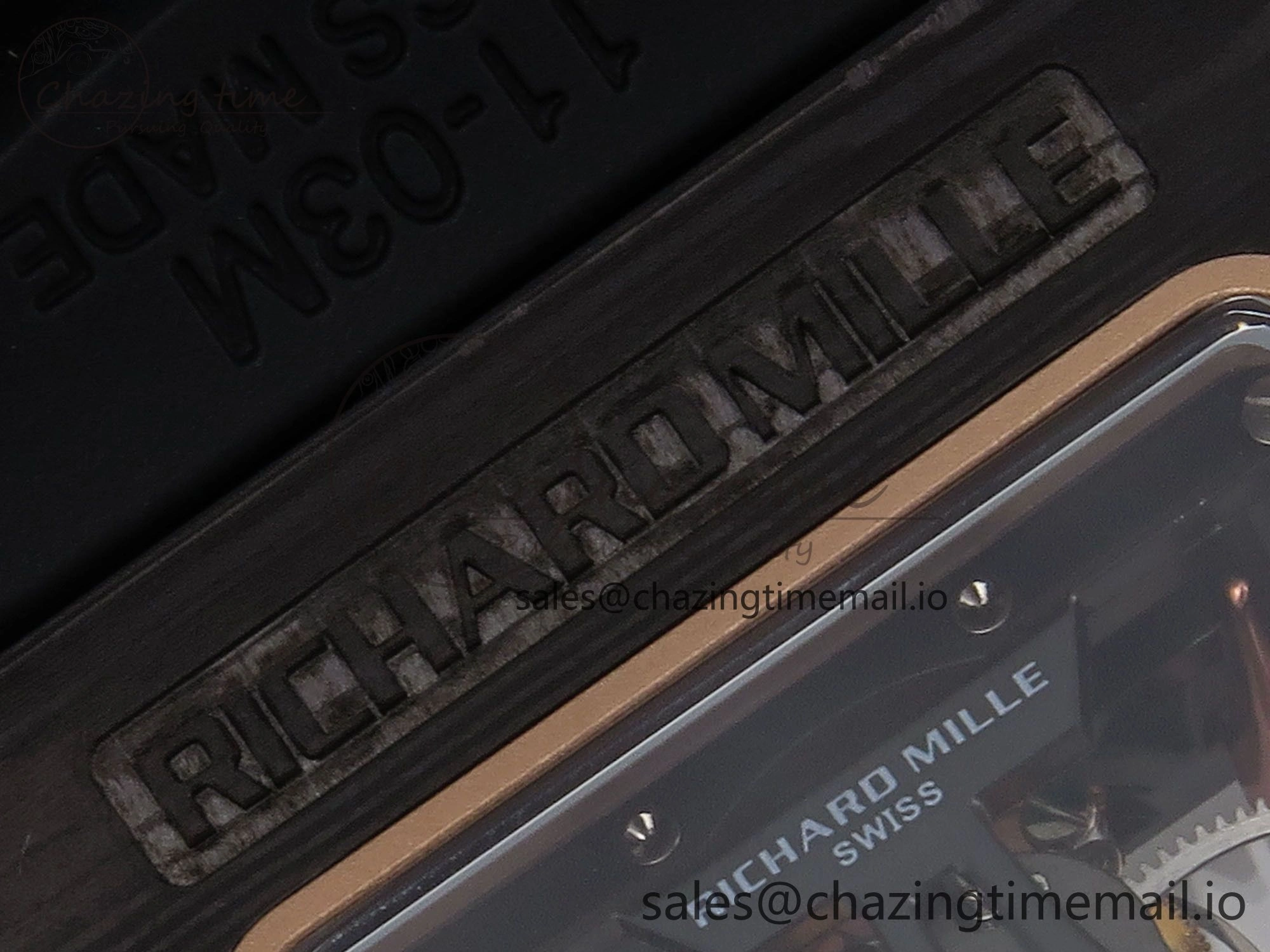 RM066 Real Forge Carbon RG YSF 1:1 Best Edition Skeleton Dial on Black Rubber Strap Asian Tourbillon AllSeason 9246