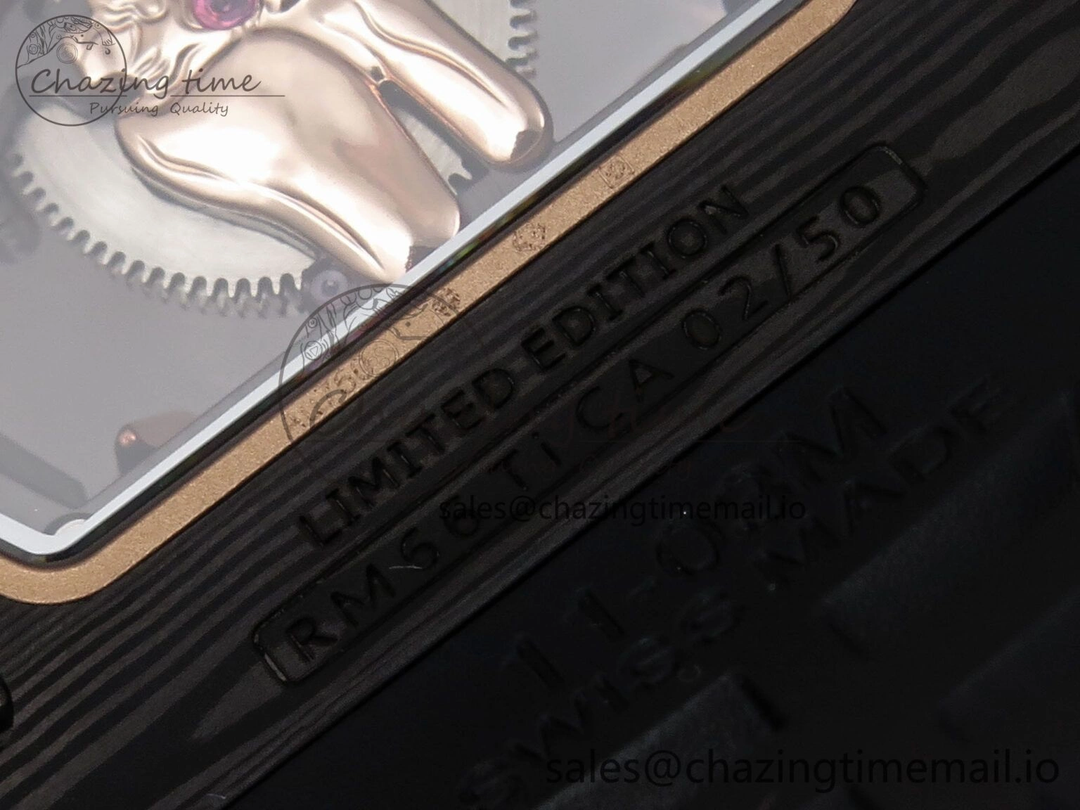 RM066 Real Forge Carbon RG YSF 1:1 Best Edition Skeleton Dial on Black Rubber Strap Asian Tourbillon AllSeason 9246