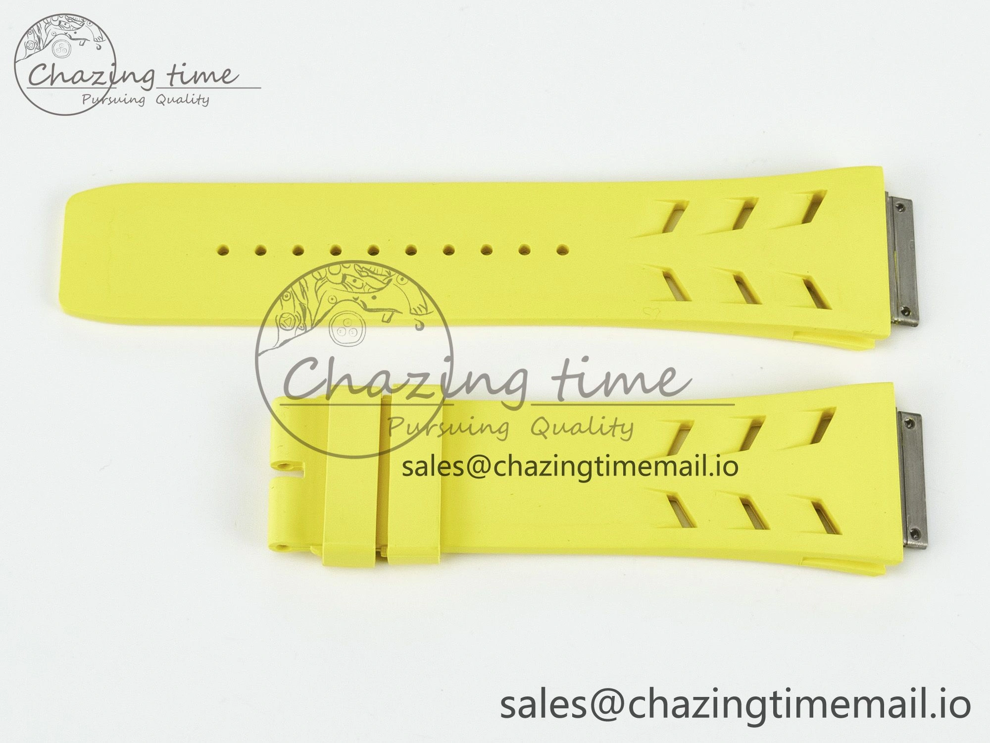 RM067 1:1 Best Edition Yellow Rubber Strap (Fits the Gen size) Timeless 9193