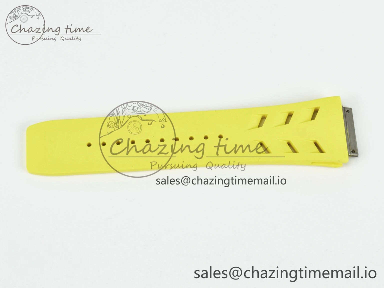 RM067 1:1 Best Edition Yellow Rubber Strap (Fits the Gen size) Timeless 9193