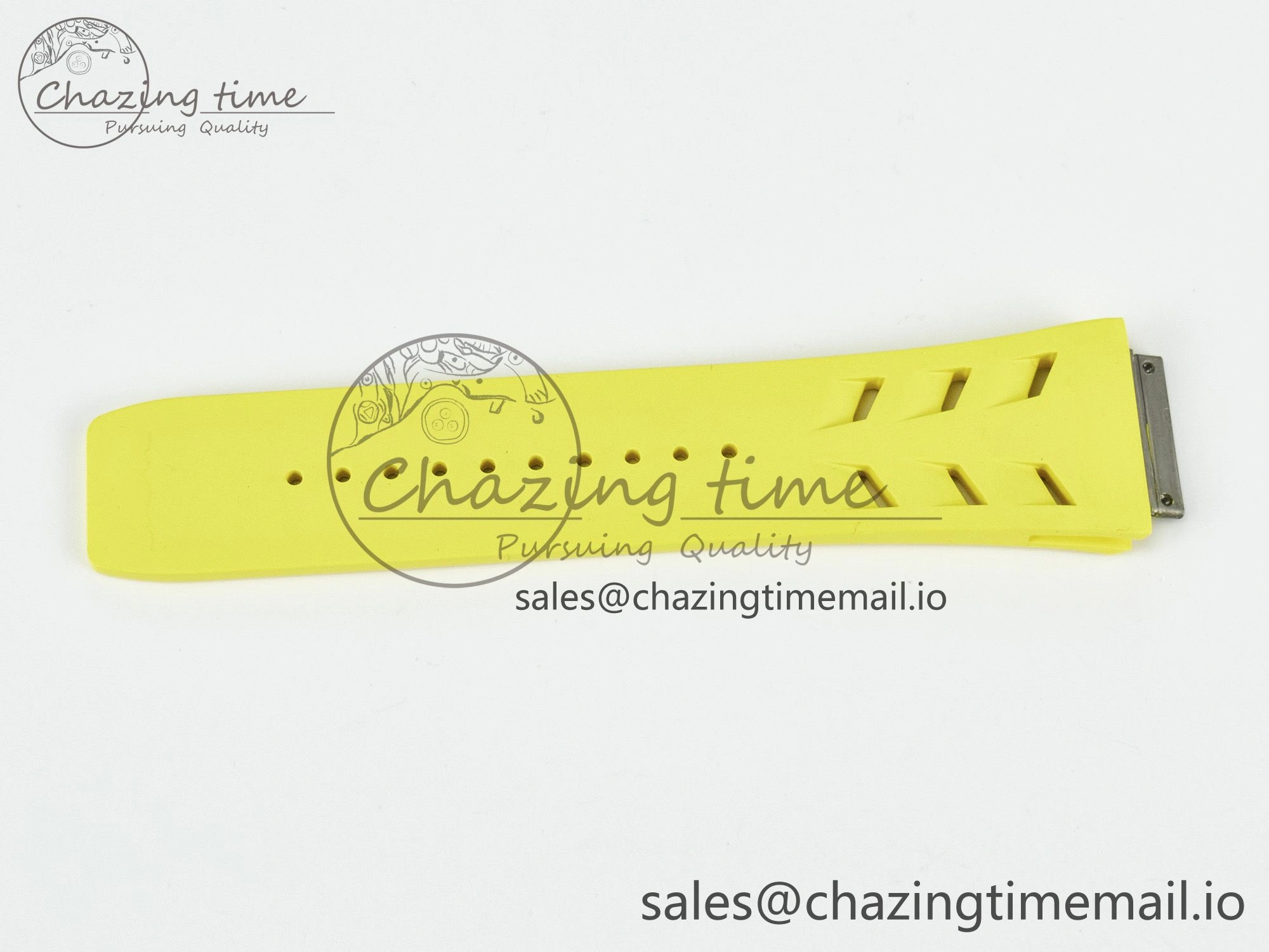 RM067 1:1 Best Edition Yellow Rubber Strap (Fits the Gen size) Timeless 9193