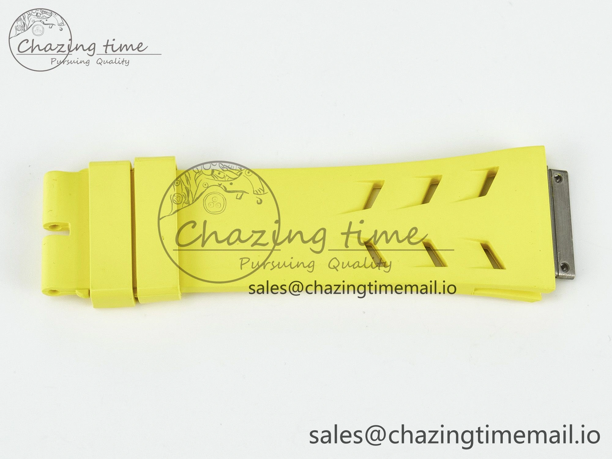 RM067 1:1 Best Edition Yellow Rubber Strap (Fits the Gen size) Timeless 9193