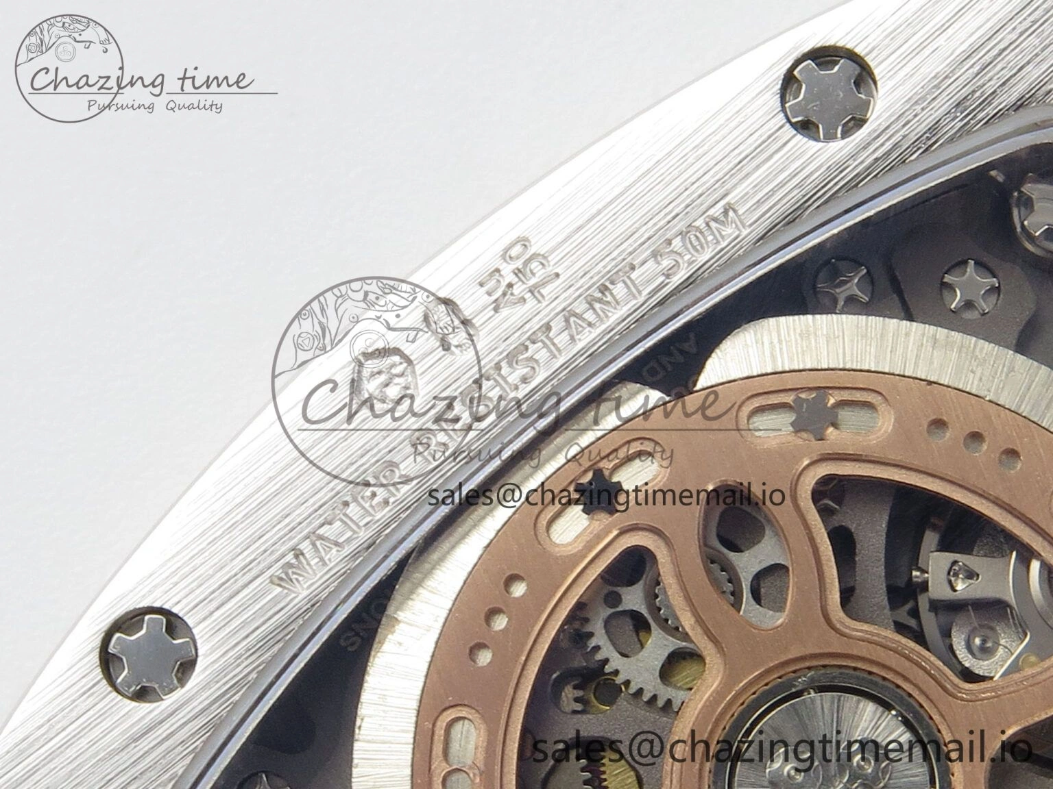 TopPick RM07 Ladies Full Diamonds SS ZF 1:1 Best Edition Black Dial on Black Rubber Strap CRMA2 Clone 9152