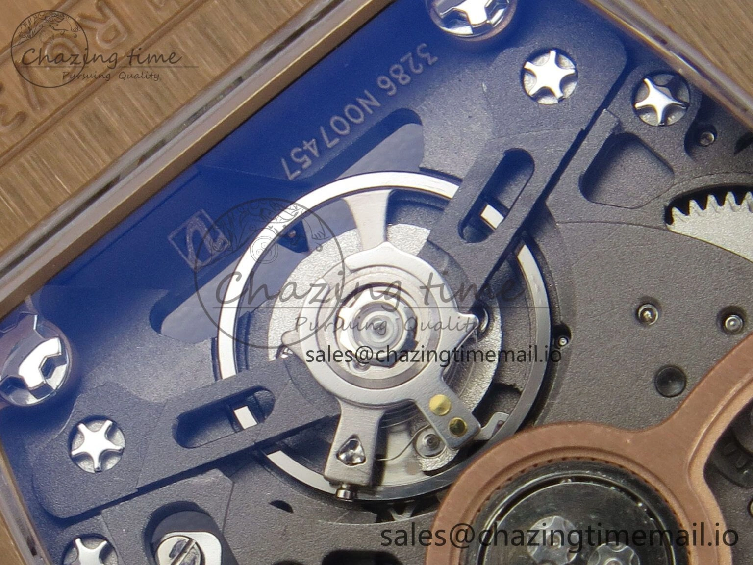 RM07 Ladies RG Diamonds Bezel ZF 1:1 Best Edition Red Diamonds Skeleton Dial on Red Rubber Strap CRMA2 Clone Efficient 10056