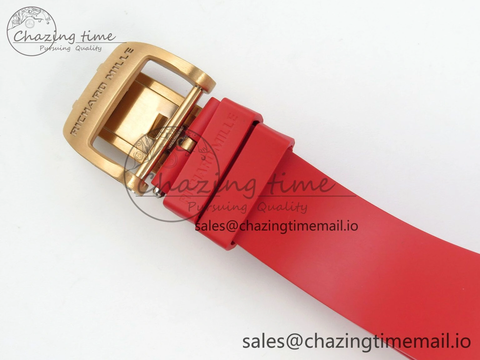 RM07 Ladies RG Diamonds Bezel ZF 1:1 Best Edition Red Diamonds Skeleton Dial on Red Rubber Strap CRMA2 Clone Efficient 10056