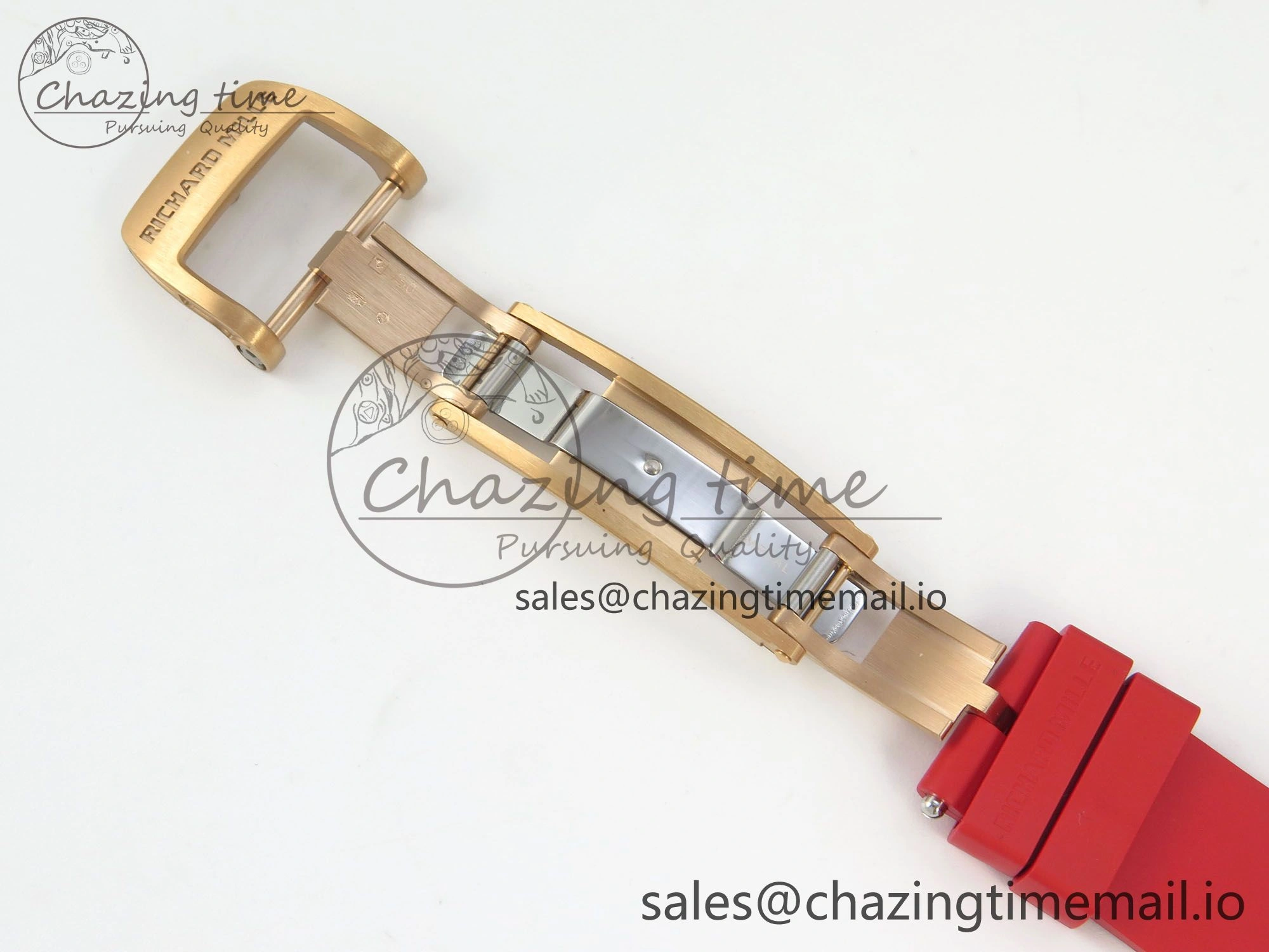 RM07 Ladies RG Diamonds Bezel ZF 1:1 Best Edition Red Diamonds Skeleton Dial on Red Rubber Strap CRMA2 Clone Efficient 10056