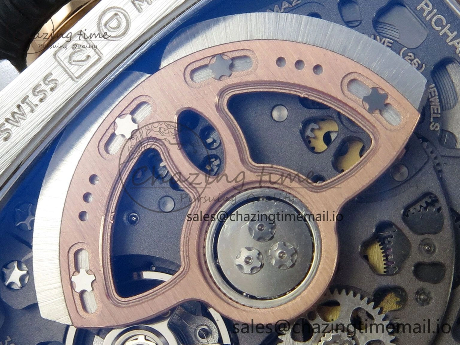 RM07 Ladies SS Diamonds Bezel ZF 1:1 Best Edition Red Diamonds Skeleton Dial on White Rubber Strap CRMA2 Clone Thermal 9164