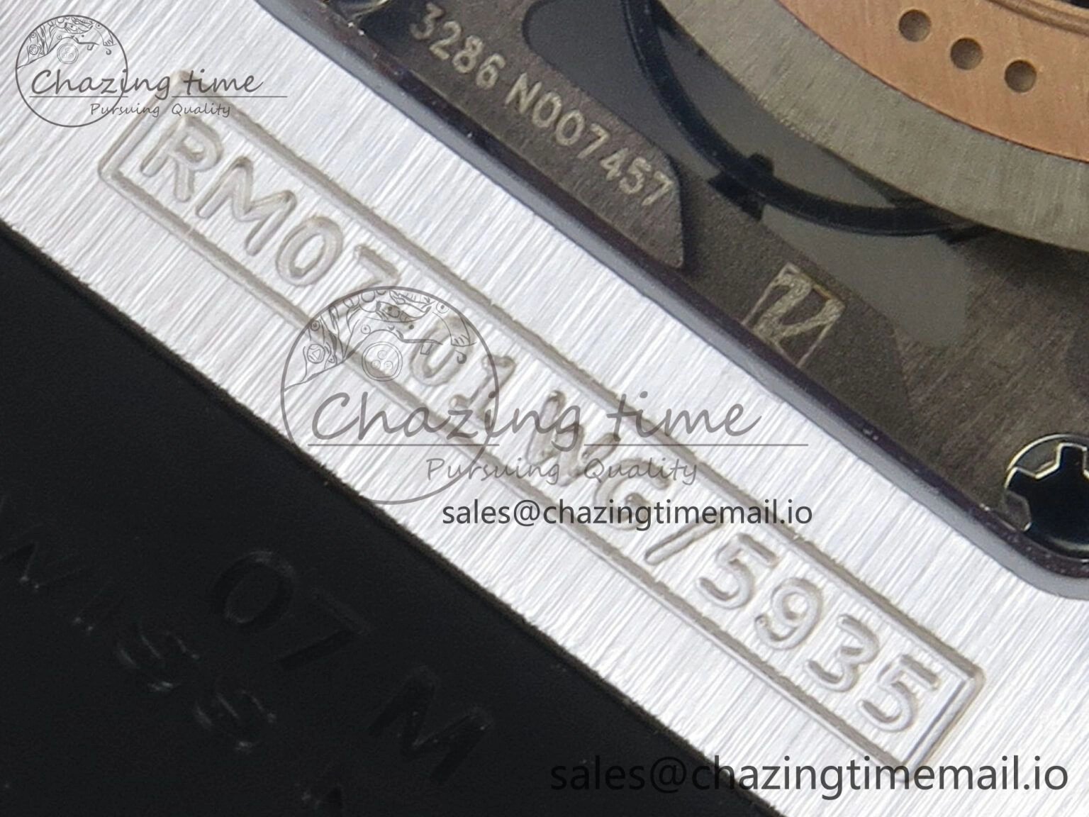 RM07 Ladies Snow Diamonds SS ZF 1:1 Best Edition Black Dial on Black Rubber Strap CRMA2 Clone EyeCatching 9146