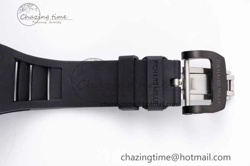 RM21-01 RG Tourbillon RMF Best Edition Skeleton Dial on Black Rubber Strap ModernLook 9384