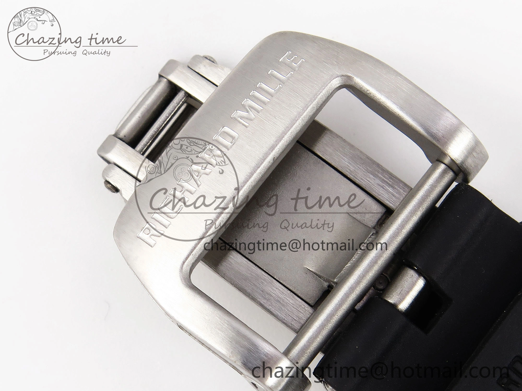 FlexibleFit RM21-01 Tourbillon NTPT RMF Best Edition Skeleton Dial on Black Rubber Strap 9319