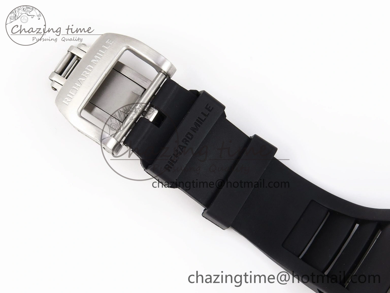 FlexibleFit RM21-01 Tourbillon NTPT RMF Best Edition Skeleton Dial on Black Rubber Strap 9319
